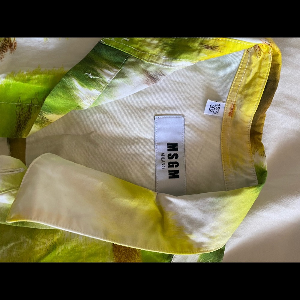 Msgm Colorful Short Sleeve Button Down - image 3